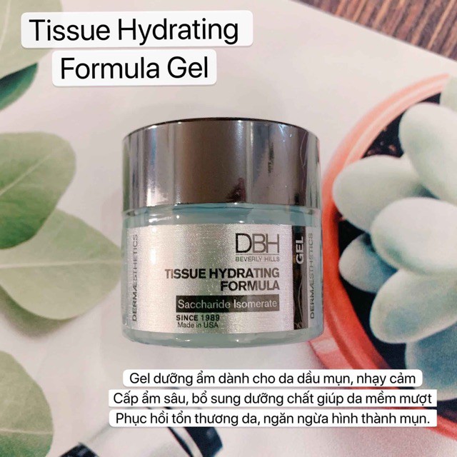 Gel cấp ẩm - dưỡng tăng cường phục hồi da DBH Tissue Hydrating Formula (28g)