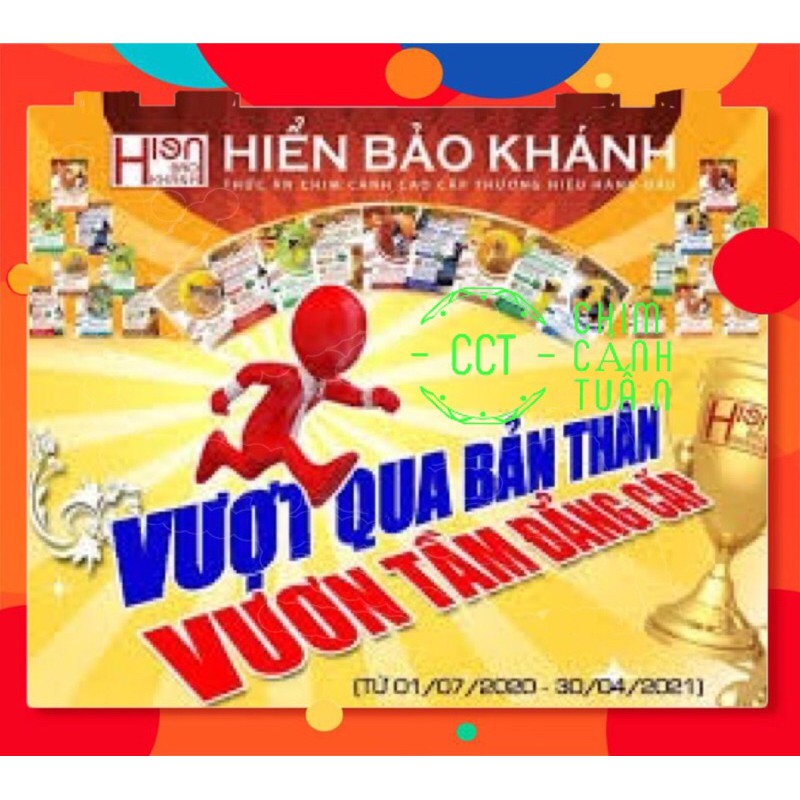 Cám chim chào mào Hiển Bảo Khánh Số 1 - Thay Lông - Dưỡng Lông