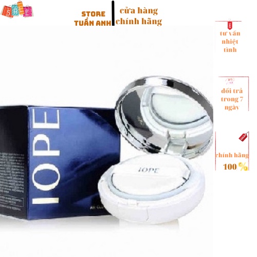 Phấn Nước IOPE Hàn Quốc Loại Tốt Tặng Kèm Lõi Phấn Thay Thế