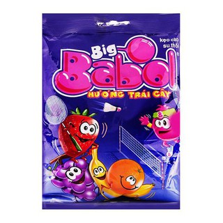 Kẹo Big Babol Hương Trái Cây Túi 170g