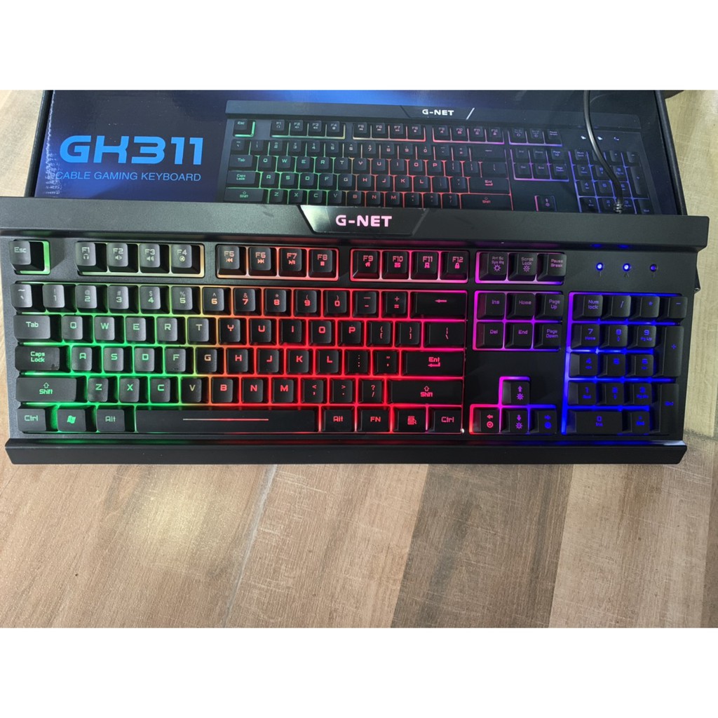 Bàn phím Gnet GK311 LED RGB