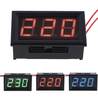 Vôn Kế Điện Tử Ac 30-500v Tích Hợp 2 Dây