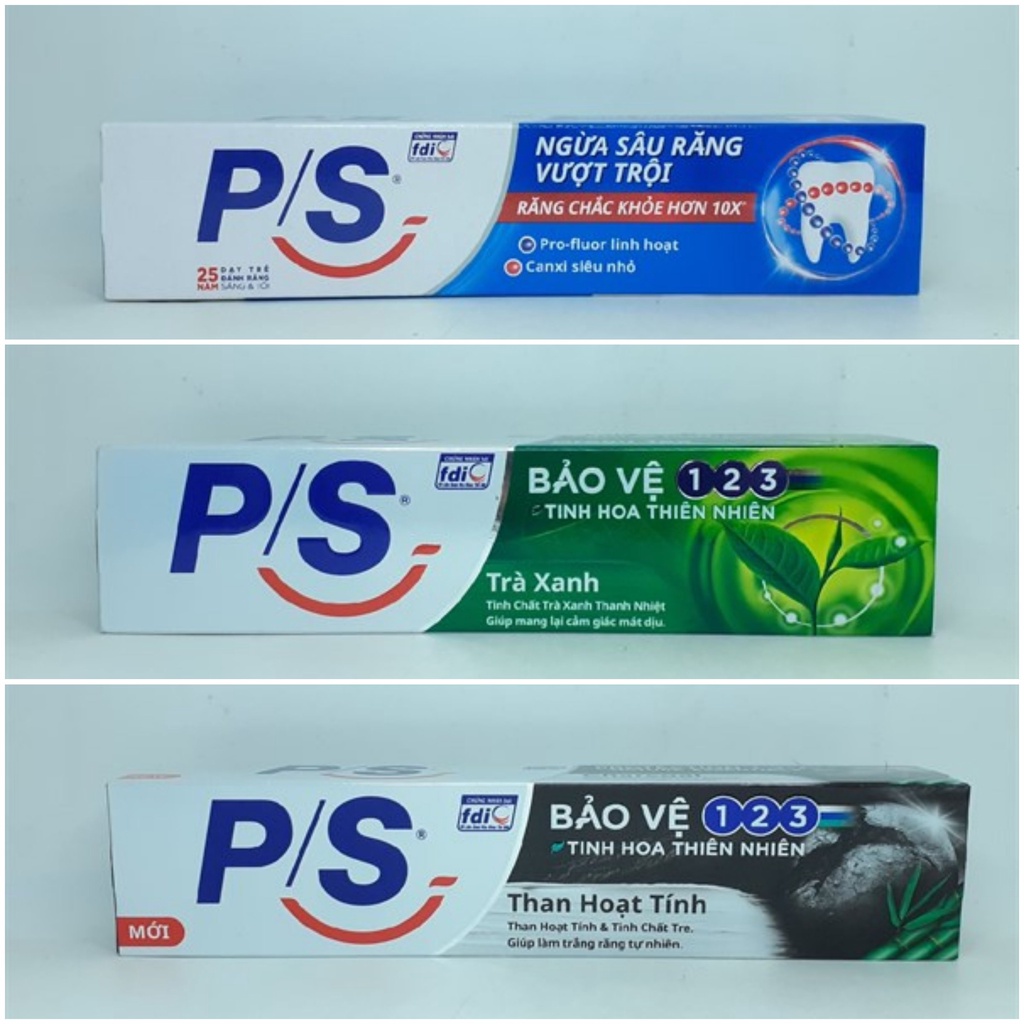 Kem đánh răng P/S Ngừa Sâu Răng Vượt Trội 180g