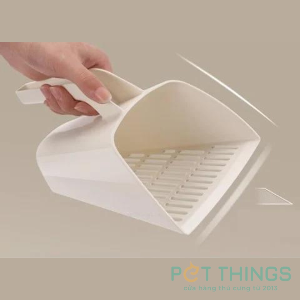 Xẻng hốt miệng rộng Catidea Big mouth Scoop