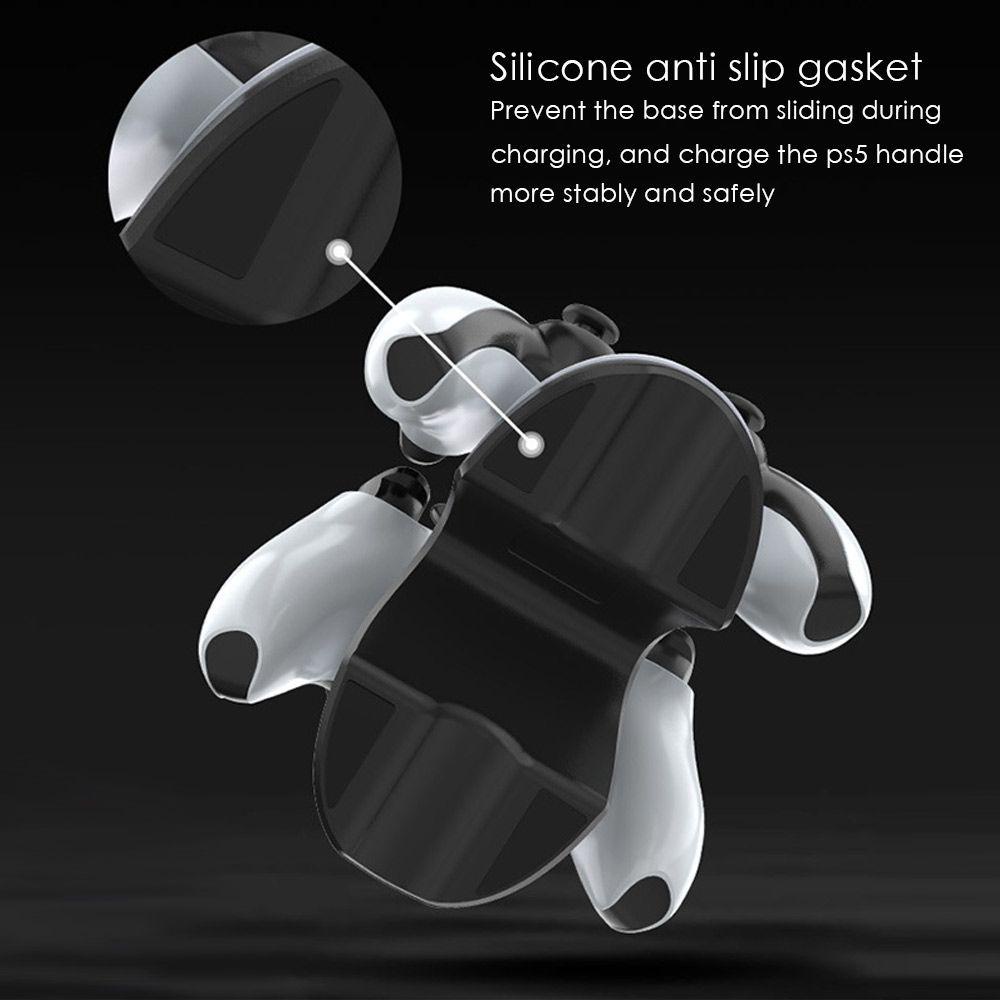 BTLIMER Giá Đỡ + Chuôi SạC USB Cho Tay CầM Chơi Game PS5