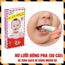 Rơ Lưỡi Cho Bé Sơ Sinh ĐÔNG FA - Tưa Lưỡi Cho Trẻ Kháng Khuẩn, Tiệt Trùng, An Toàn - Rơ Lưỡi Cho Bé, Rơ Lưỡi Cho Trẻ