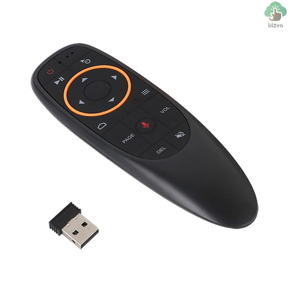 Chuột không dây G10 2.4GHz kèm điều khiển bằng giọng nói cho PC Android TV Box Laptop
