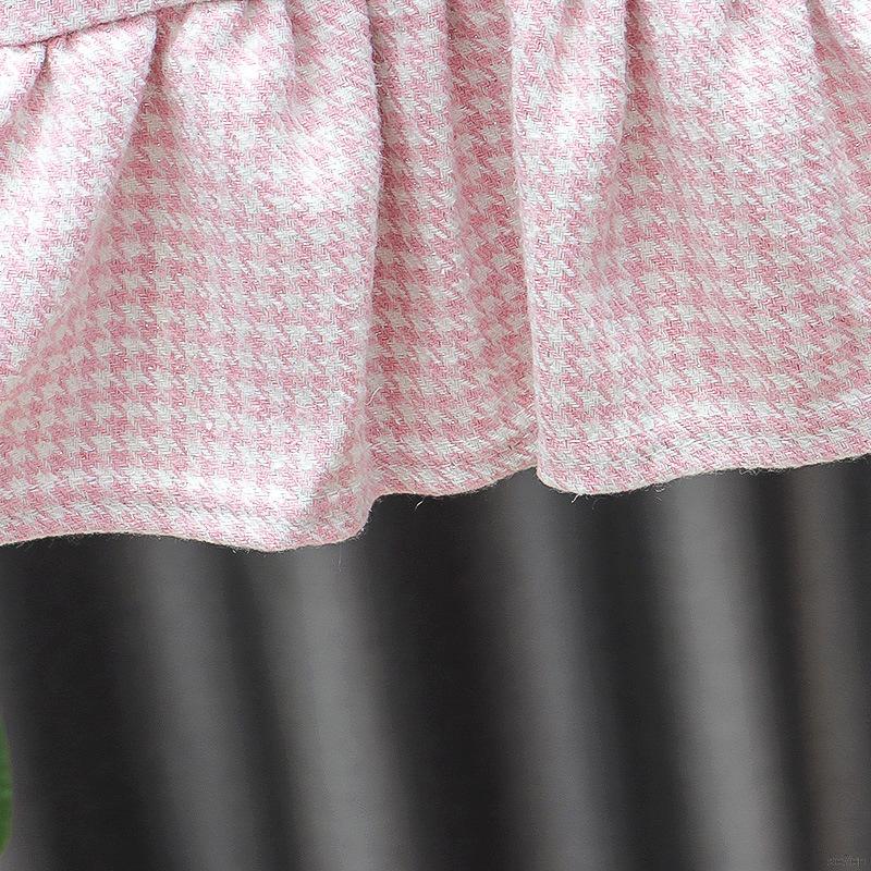 Đầm Công Chúa Giả Hai Lớp Phong Cách Phương Tây Cho Bé Gái