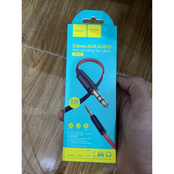 Dây loa âm thanh 2 đầu tròn 3.5 - 3.5mm to 3.5mm 0.8m - 5m