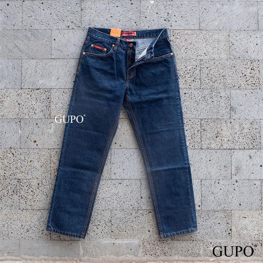 Quần Jean Nam Ống Suông GUPO Quần Bò Bigsize Ống Đứng 40-110kg