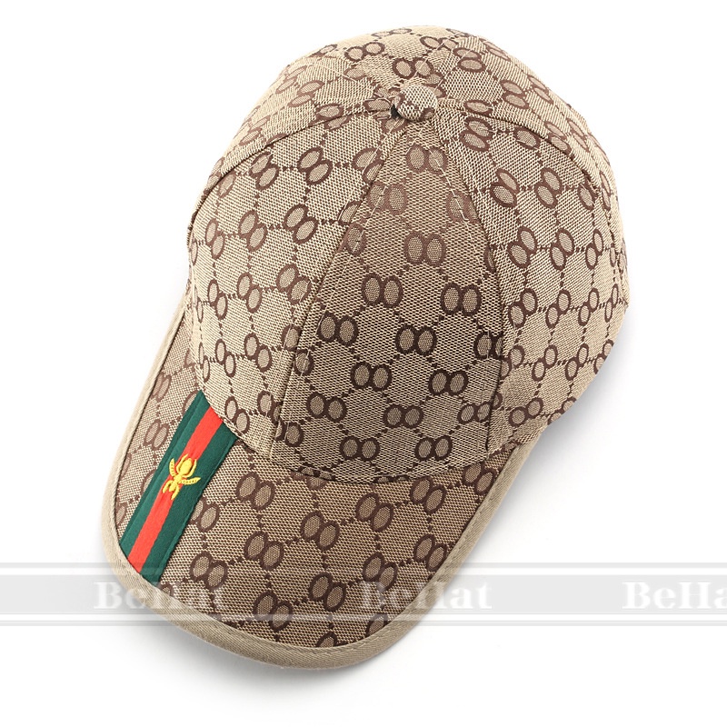 [BEST SELLER] Mũ Lưỡi Trai Đẹp, Con Ong, Họa Tiết VảI Chìm GUCIC, Chất liệu COTTON Mềm, Hút Mồ Hôi