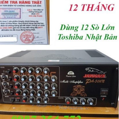 amply jarguar pa 506n hòa nhạc 12 sò-amply pa 506n hòa nhạc