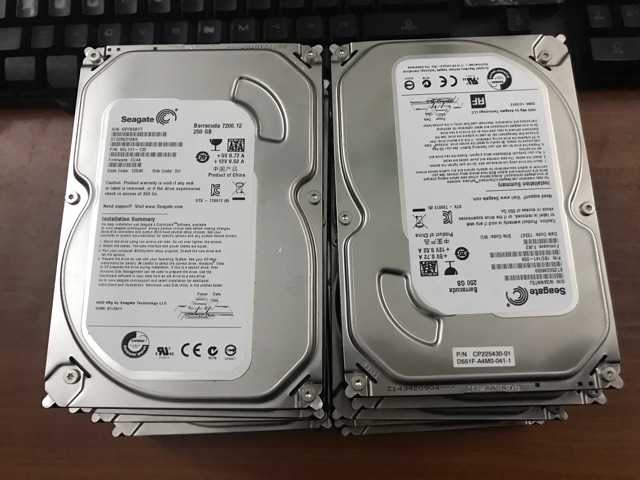 HDD PC giá rẻ 500gb 320gb 250gb 160gb 80gb đẹp sức khỏe good cài sẵn win theo yêu cầu.