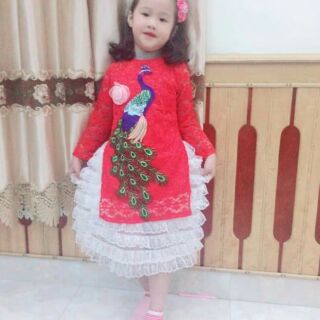 Áo dài cách tân cho bé gái 24-40kg