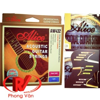 Dây đàn guitar acoustic alice aw432