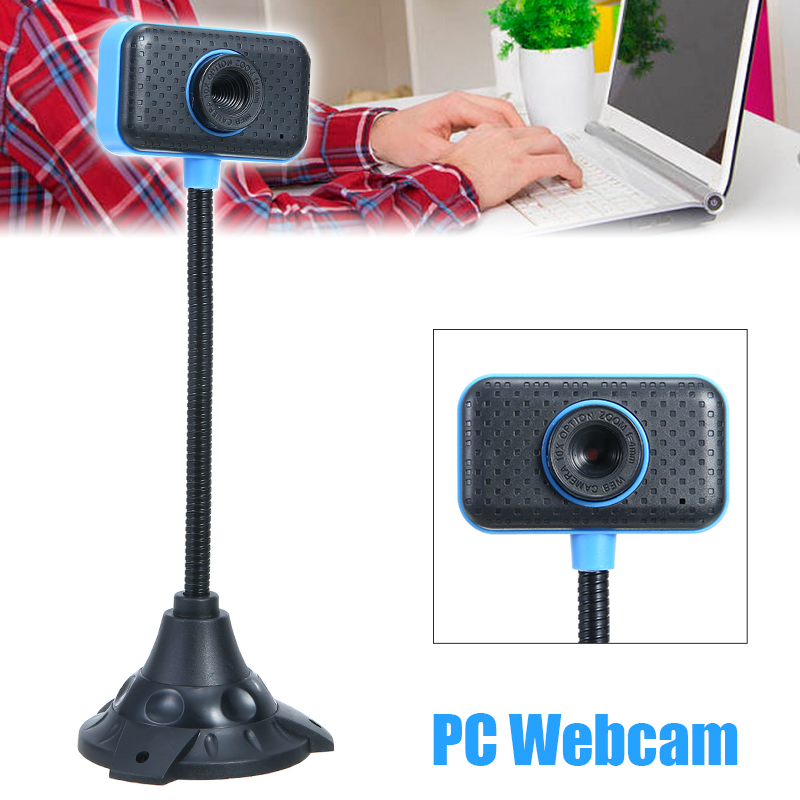 Webcam Hd Usb Không Cần Trình Điều Khiển Kèm Mic Cho Laptop