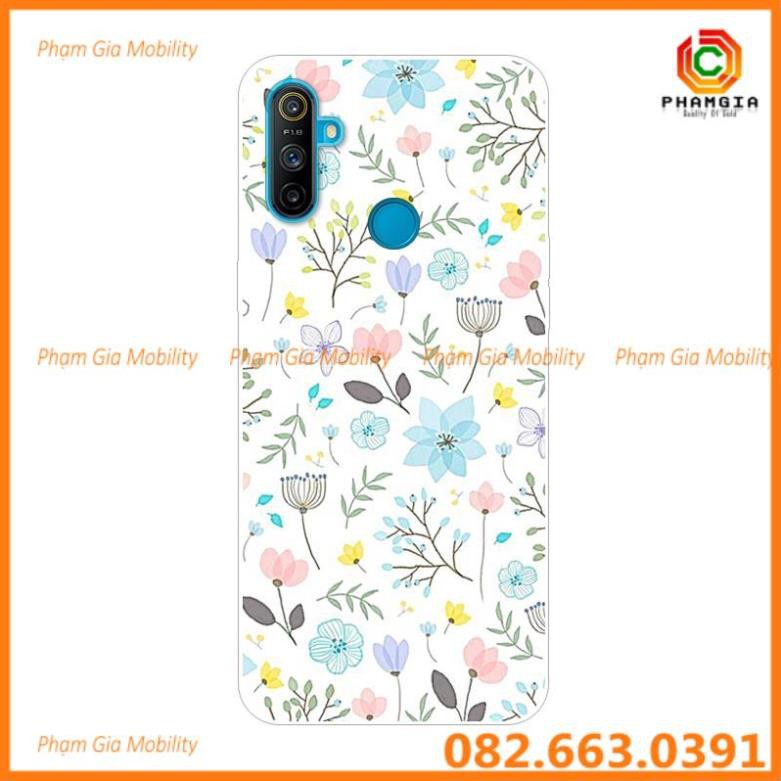 Ốp lưng Realme C3 dẻo trong in hình đẹp, nữ tính, dễ thương