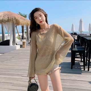 Bikini kín đáo đi biển, đồ bơi nữ 2 mảnh kín đáo đi bơi, đi biển