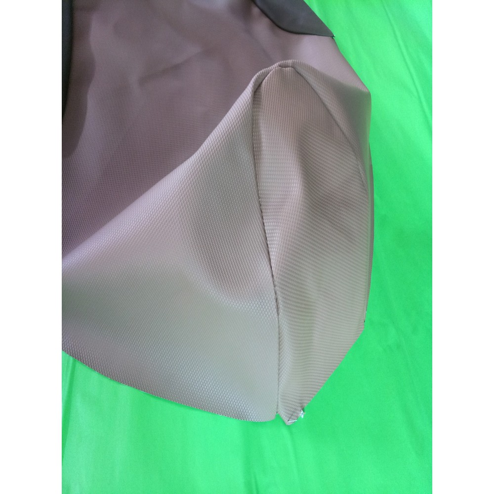 ÁO bọc da yên xe Vision đời đầu màu nâu, đen cao cấp