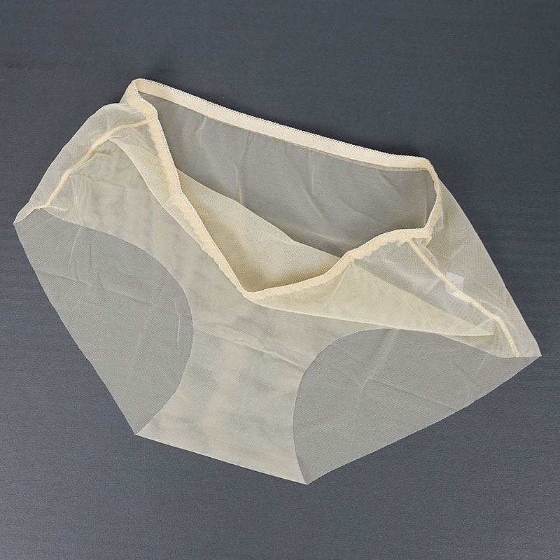 Sexy Lace Transparent Panties Women Ultra Thin Mesh Mid Waist Briefs Underwear Lingerie L-3XL Size | BigBuy360 - bigbuy360.vn