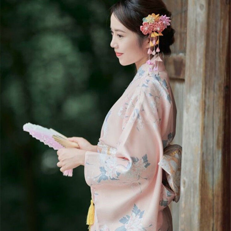 Đầm Kimono Truyền Thống Cách Tân Phong Cách Trung Hoa Dành Cho Nữ