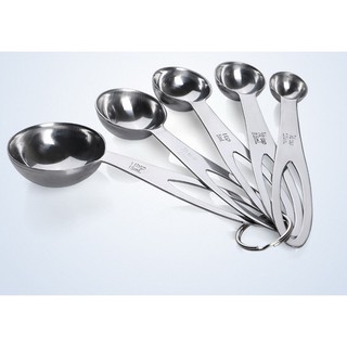 Set 5 Muỗng Đong Định Lượng Inox