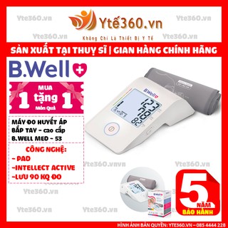 Máy Đo Huyết Áp B.Well MED 53 | Sản Xuất Tại Thụy Sĩ | Bảo Hành 5 năm | cao cấp