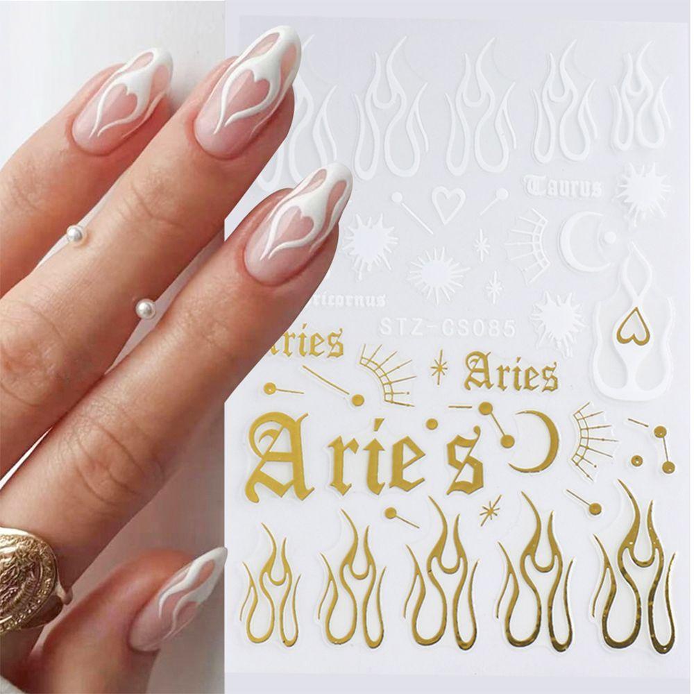 Miếng Dán Trang Trí Móng Tay 3D Thiết Kế Hình Hoạt Hình Độc Đáo
