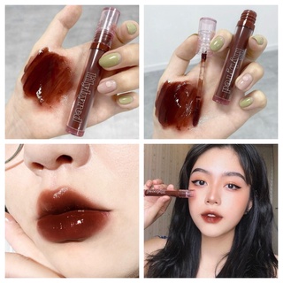 (CAM KẾT SON AUTH) Son Tint Bóng Lilybyred Glassy Layer Fixing Tint Màu 08 Burnt Brick Đỏ Nâu Gạch