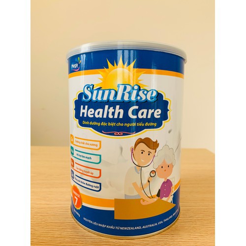 Sữa dành cho người tiểu đường SunRise - 900Gr - Hàng Công ty Việt Nam - Heath Care