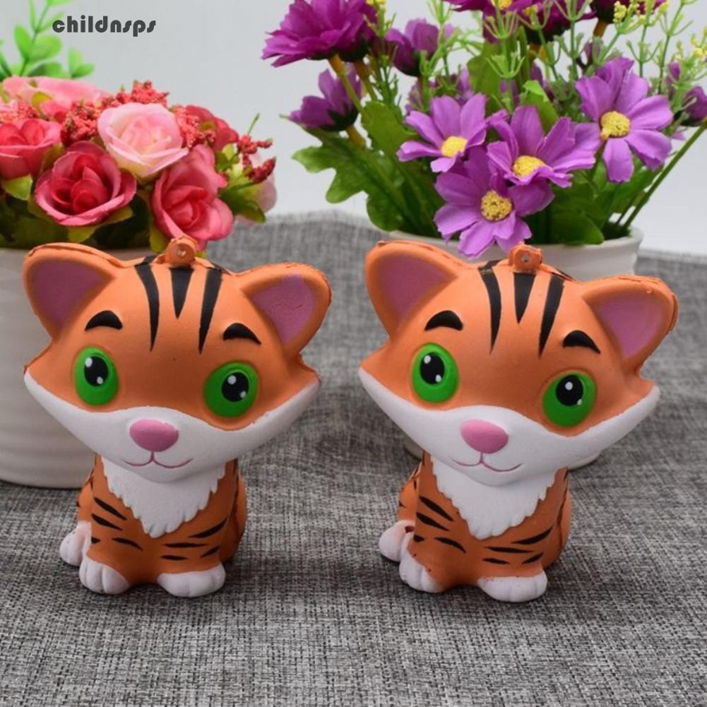 cSquishy Simulated Tiger Slow Rising Kids Children Squeeze Toys Stress Relieverz