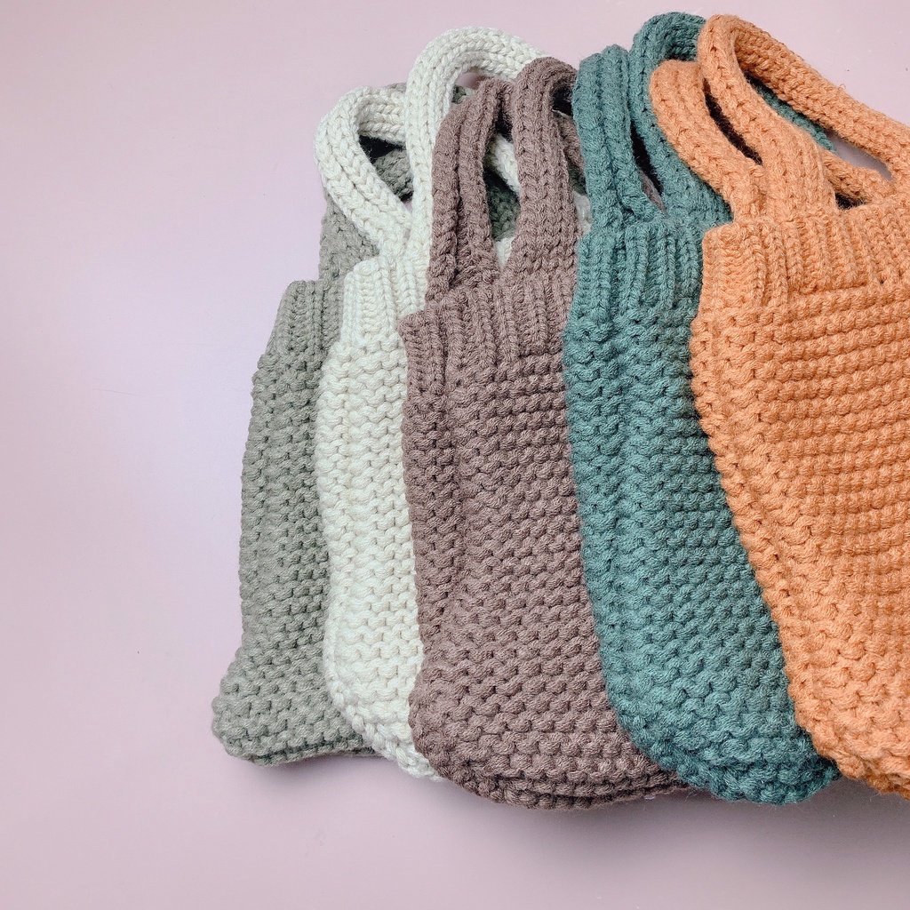 Túi xách len nhiều màu