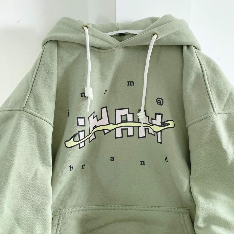 [ Kèm Hình Thật ] Áo Khoác Hoddie In Chữ INAM Phông Unisex Nam Nữ