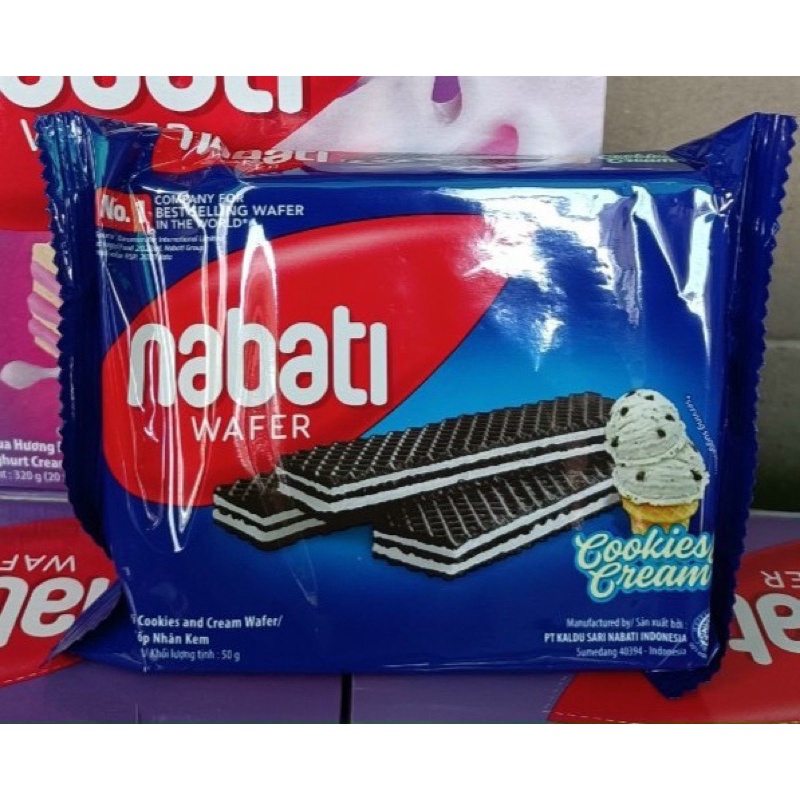 Bánh Xốp NABATI thẻ Socola,Phô mai,Phô mai đen,Trà xanh, Phúc bồn tử, Gatito