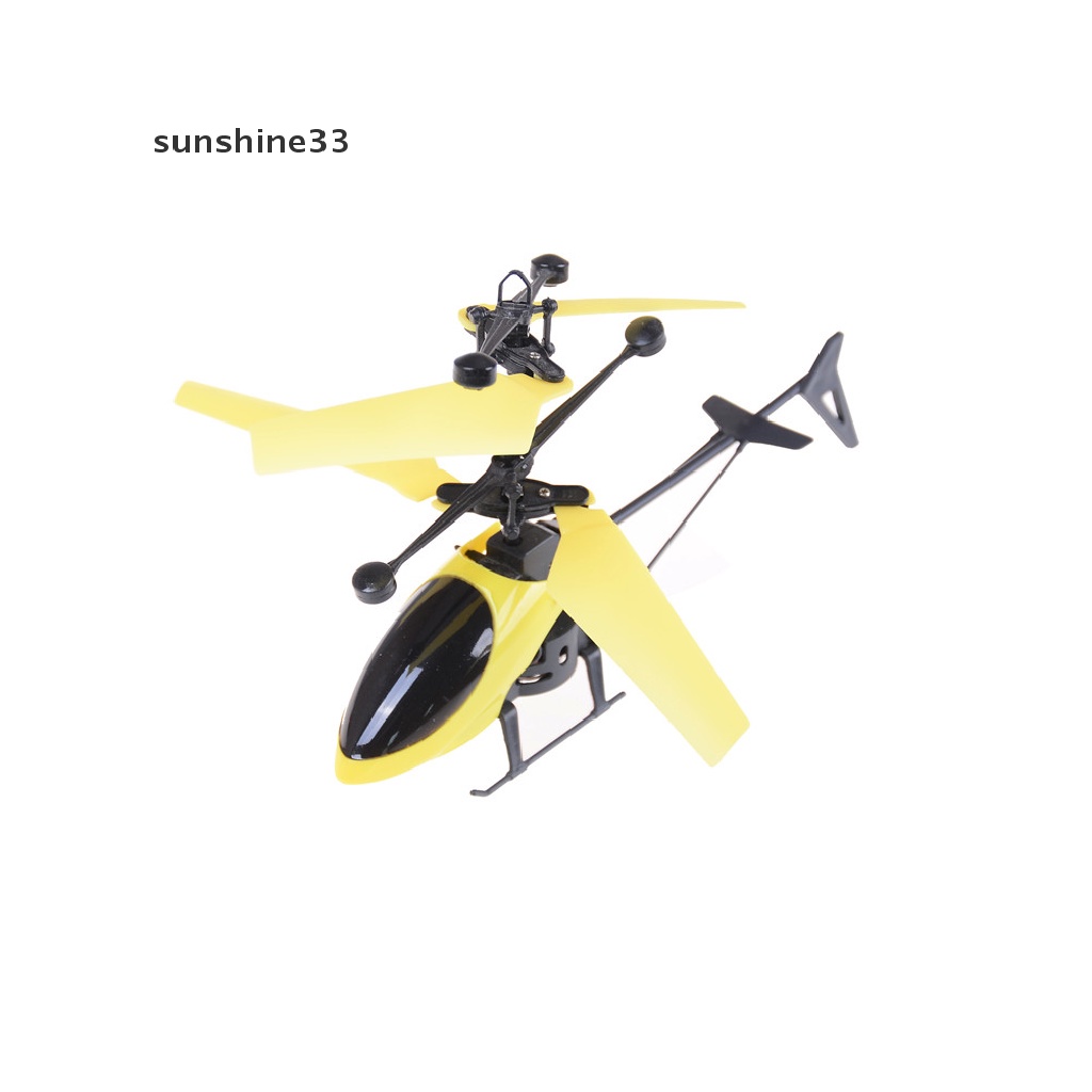 Máy bay trực thăng điều khiển từ xa cảm biến hồng ngoại có đèn LED sạc USB cho trẻ em