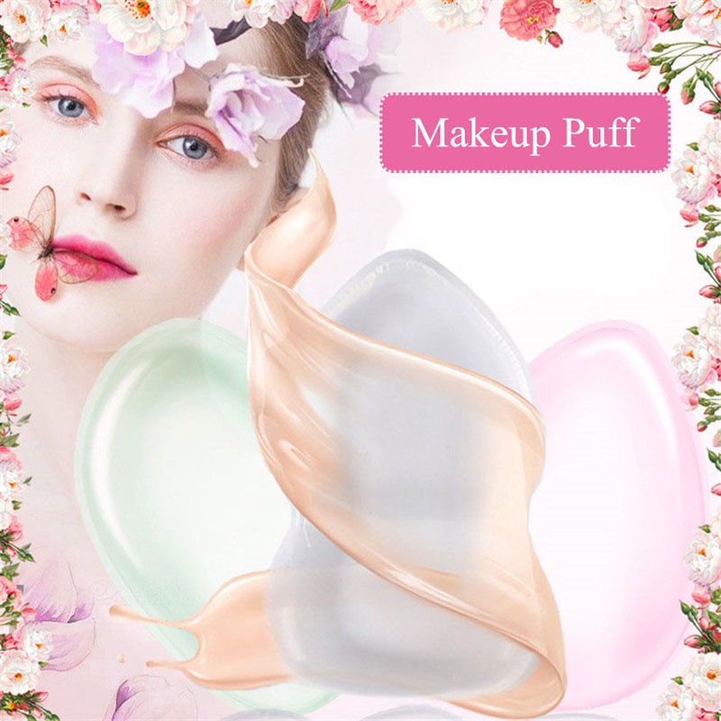 Mút trang điểm HLLR silicone trong suốt chất lượng cao chuyên dụng