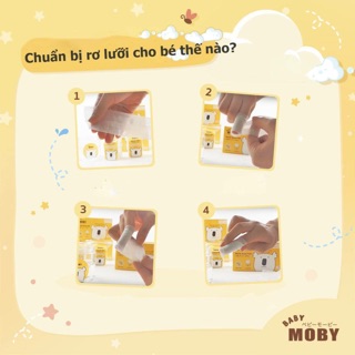 RƠ LƯỠI CHO BÉ MOBY CHÍNH HÃNG