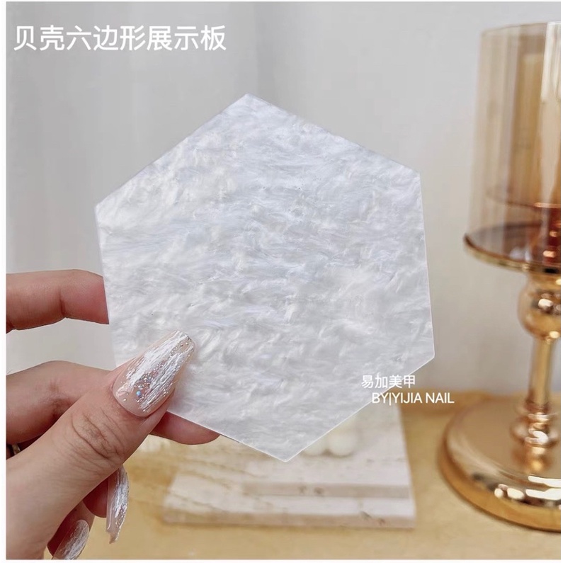 Tấm xà cừ vân Decor chụp ảnh - Pha màu MaiAnhNails
