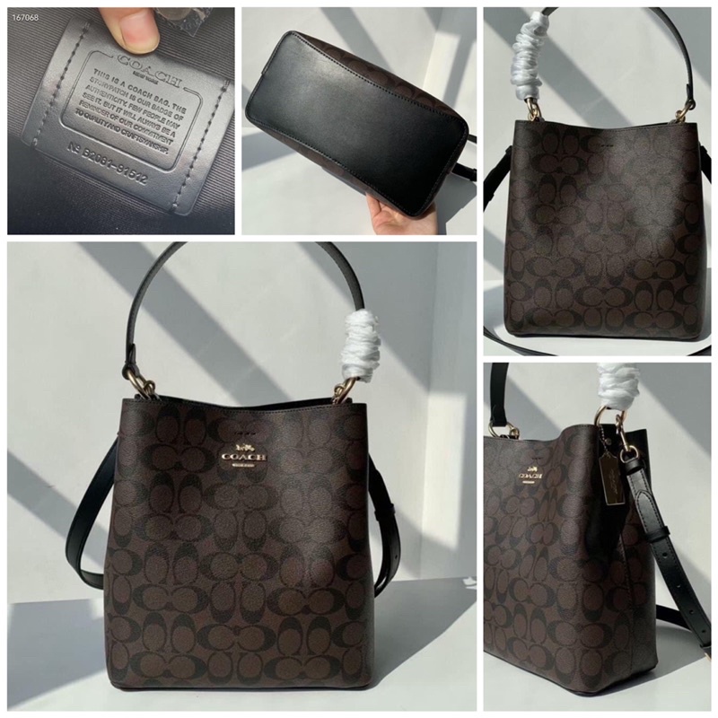 Túi C0ach Town Bucket size 26 dày dặn