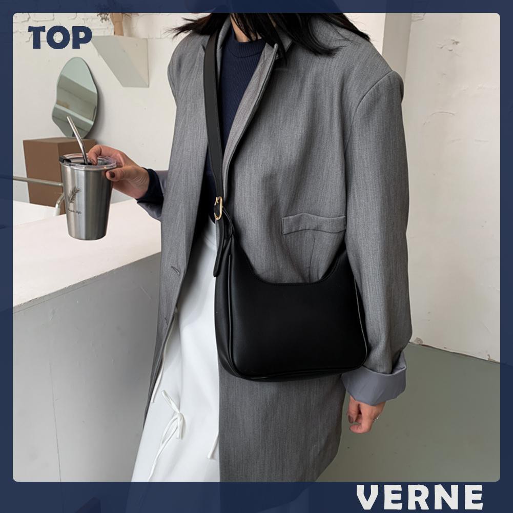 Túi Đeo Chéo Da Pu Thiết Kế Đơn Giản Cho Nữ