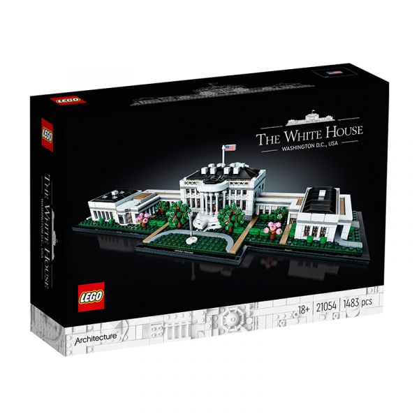 BỘ LẮP RÁP LEGO ARCHITECTURE 21054 NHÀ TRẮNG