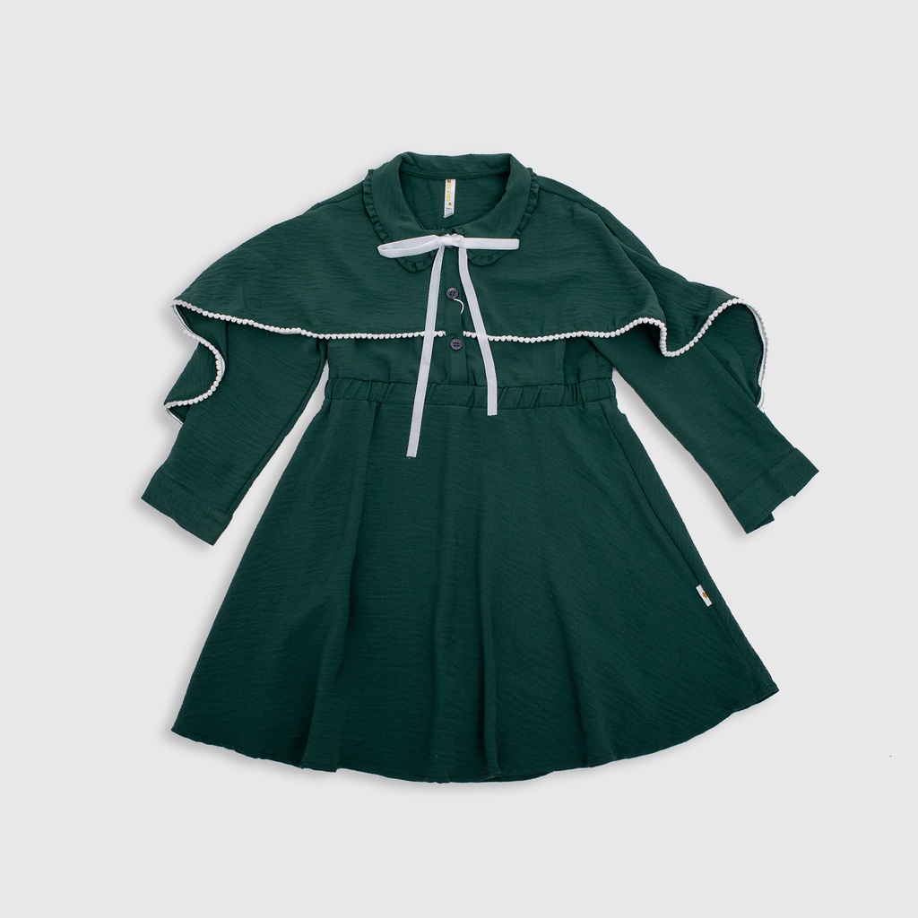 Váy Dài Tay Bé Gái Bee Kids Chất Liệu Thô  Mềm Mịn , Không Bai Không Xù, Không nhăn (6-12 Tuổi)7DC00923DT