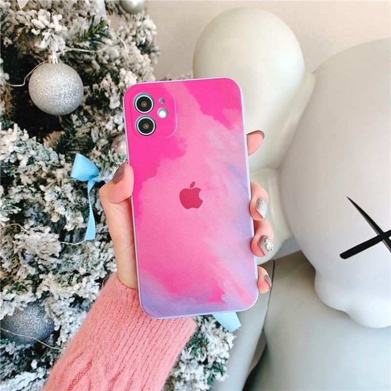 Ốp lưng loang màu  iPhone 7 plus/8 plus/6/6s/7/8/se 2020/X/Xs/11/11 pro Max/Xs Max/12/12 pro Max