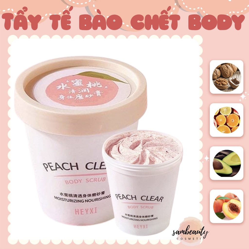 TẨY DA CHẾT, TẨY TẾ BÀO CHẾT BODY HEYXI CHỐNG NẮNG TOÀN THÂN NUÔI DƯỠNG BẢO VỆ LÀN DA TỪ SÂU BÊN TRONG SamBeauty | WebRaoVat - webraovat.net.vn