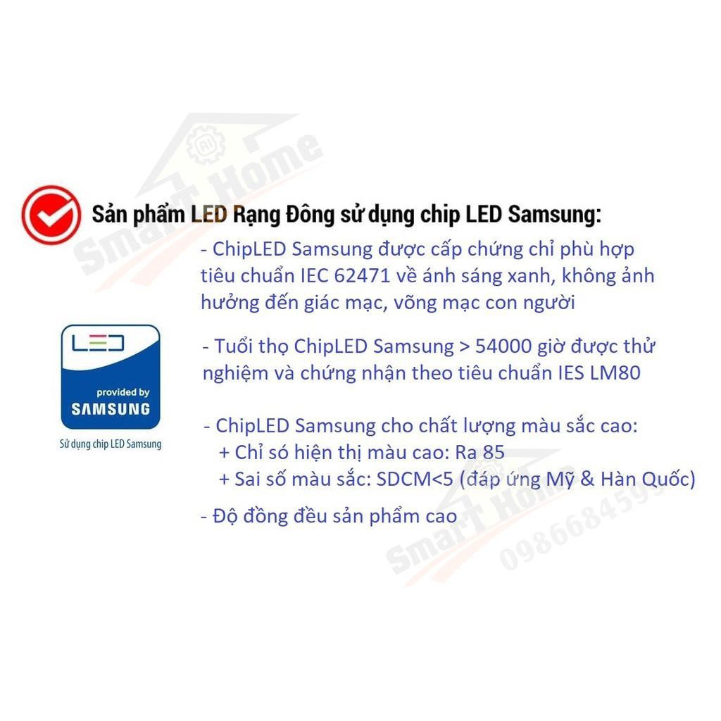 💥Chính Hãng💥 Đèn LED Bán Nguyệt Rạng Đông M26 30cm 9W , Đèn Tuýp Led Bán Nguyệt Rạng Đông Chip LED Samsung