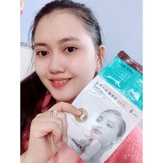 Mặt Nạ Sáng Da IQueen 3in1 (Hộp/10 miếng)