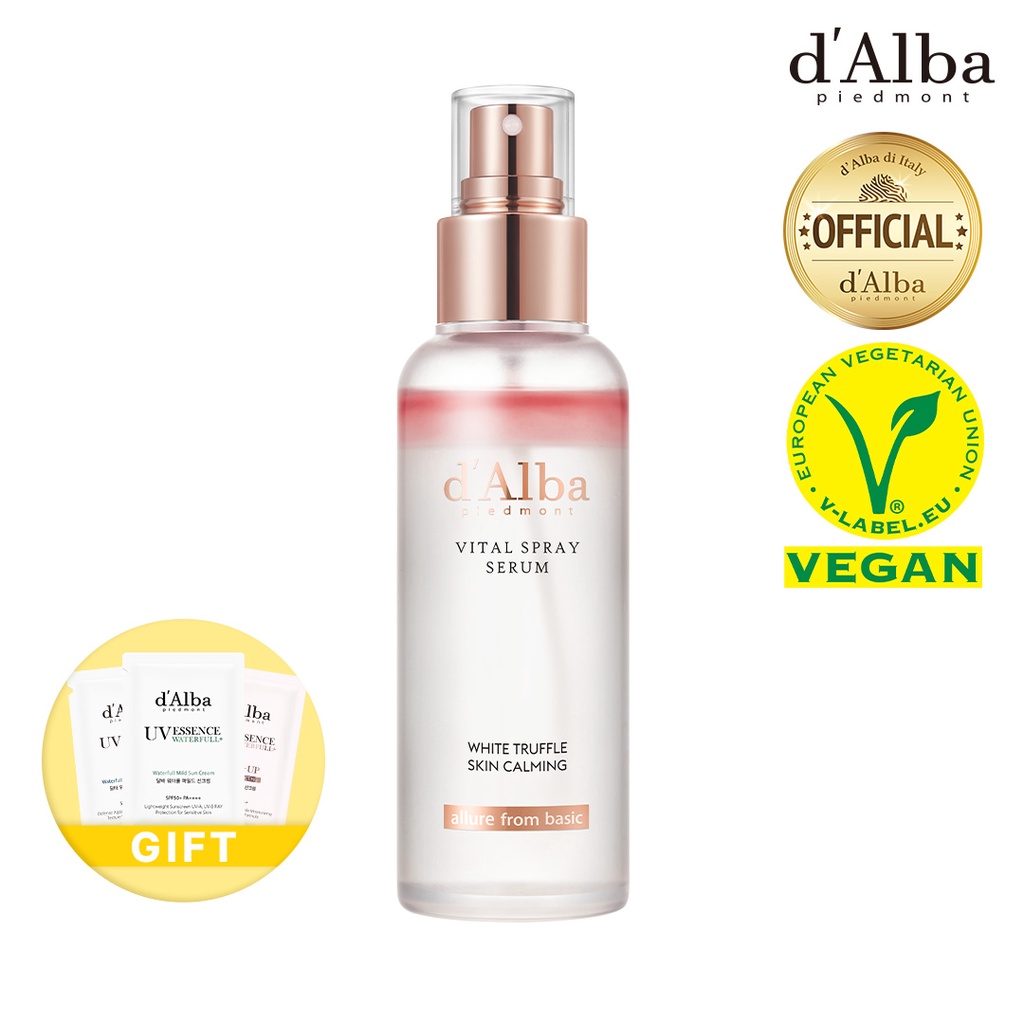 Xịt khoáng d'Alba kết hợp Serum trắng da Vital Spray Serum 100ml