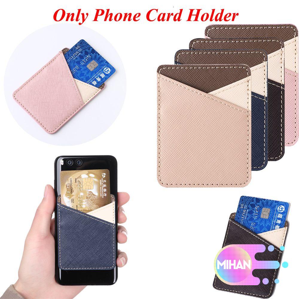Ví Đựng Thẻ Nhiều Màu Sắc Co Giãn Gắn Điện Thoại MIHAN1
