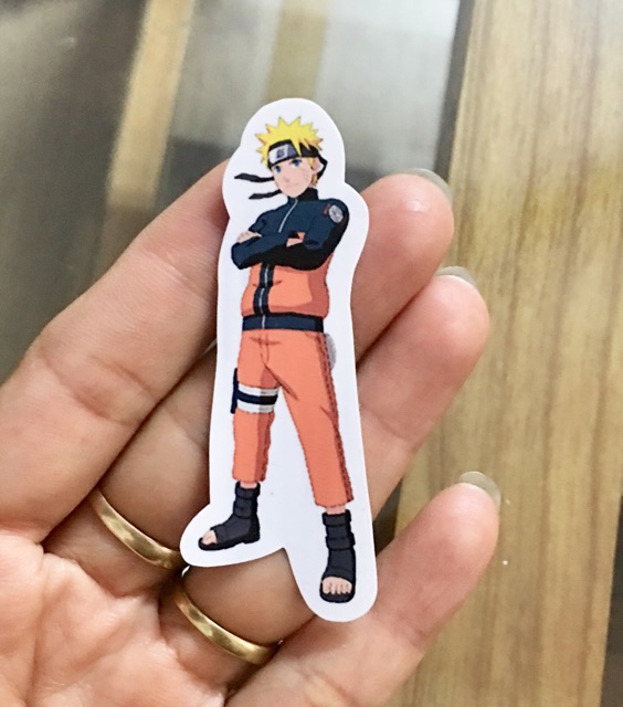 30 sticker naruto bóc dán nhiều mẫu ngẫu nhiên