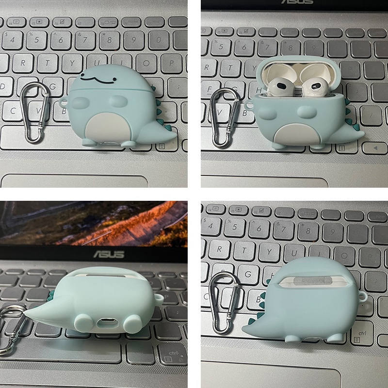 Vỏ Bảo Vệ Hộp Sạc Tai Nghe AirPods3 2022 Họa Tiết Chú Gà Vàng Dễ Thương Thời Trang Ốp